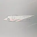 Tail cowl decal, left side