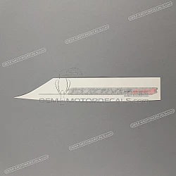 Autocollant carénage arrière queue, côté gauche