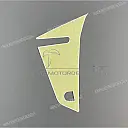 Side cowling decal, left side
