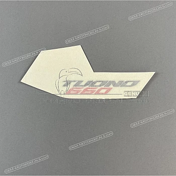 Tail cowl decal, right side
