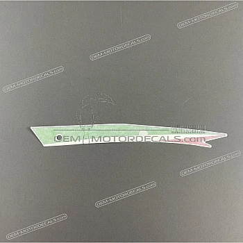 Naklejka na przednią owiewkę (czasza), lewa strona