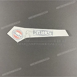 Front cowling decal, left side