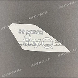 Adesivo carena anteriore superiore, lato destro