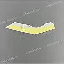 Front cowling decal, left side
