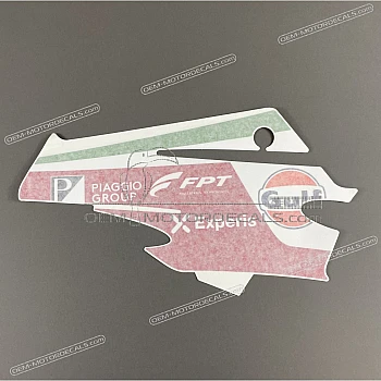 Naklejka na dolną owiewkę, pług, lewa strona