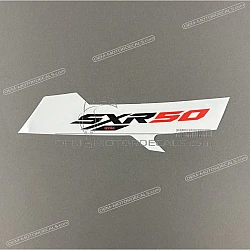 Rear side fairing SXR 50 graphic, right side