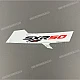 Aprilia SXR 50 Seitenverkleidung hinten Dekor rechts OEM 2H004608