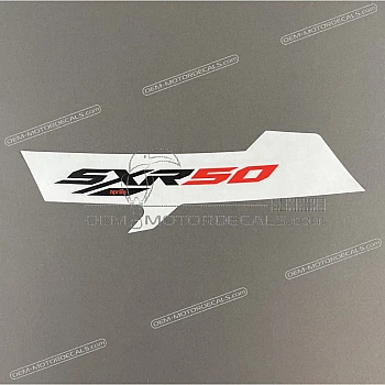 Adhesivo tapa lateral trasera izquierda SXR, lado izquierdo