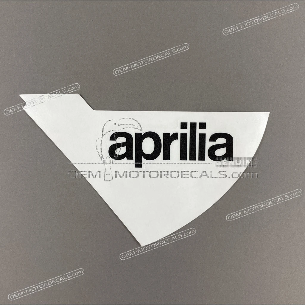 Aprilia SXR 50 Beinschild Logo 