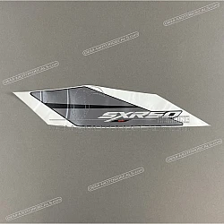 Sticker zijpaneel achter SXR 50 Sport, rechterzijde
