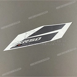 Sticker zijpaneel achter links SXR 50 Sport