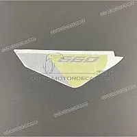 APRILIA Front fender decal, left side 2H004674