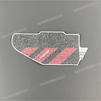 Pegatina, lado derecho