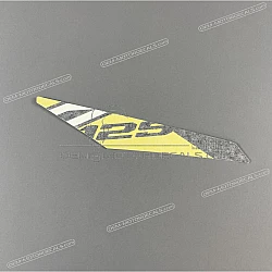 Autocollant de garde-boue avant, côté droit