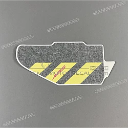 Sticker, rechterkant