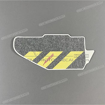 Sticker, rechterkant