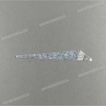 Side cowling decal, left side