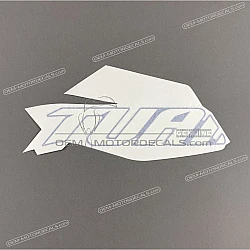 Side cowling decal, left side