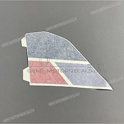 Side cowling decal, left side