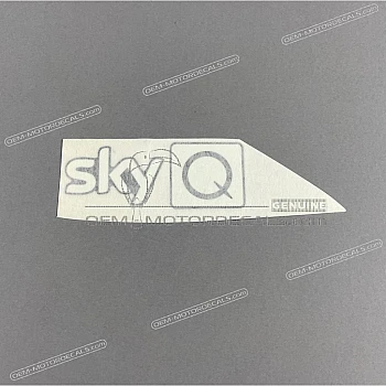 Kanzel / Oberteil Verkleidung Aufkleber, Rechte Seite