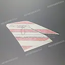 Side cowling decal, left side
