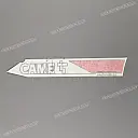 Side cowling decal, right side