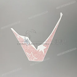 Side cowling decal, left side