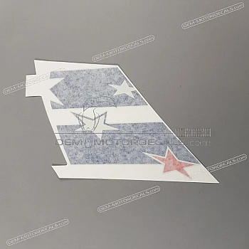 Side cowling decal, left side