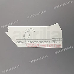 Belly pan decal, right side