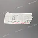 Autocollant bas de carénage, côté gauche