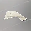 Side cowling decal, right side