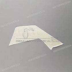 Side cowling decal, right side
