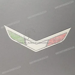 Front cowling decal