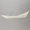 Side cowling decal, left side