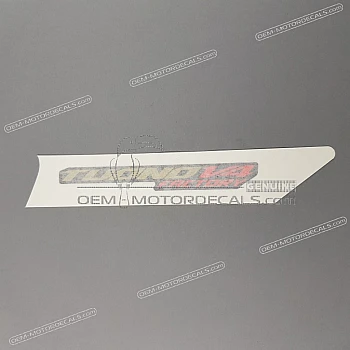 Side cowling decal, right side