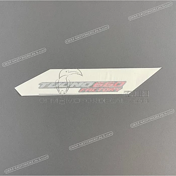 Side cowling decal, right side