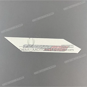 Side cowling decal, left side