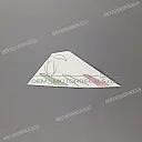 Front cowling decal, left side