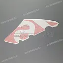 Side cowling decal, right side