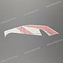 Front cowling decal, right side