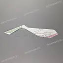 Belly pan decal, left side