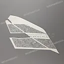 Side cowling decal, left side