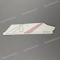 APRILIA Onderkuip sticker, linkerkant 2H005448