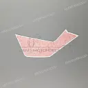Side cowling decal, left side