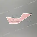 Side cowling decal, left side