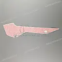 Belly pan decal, right side