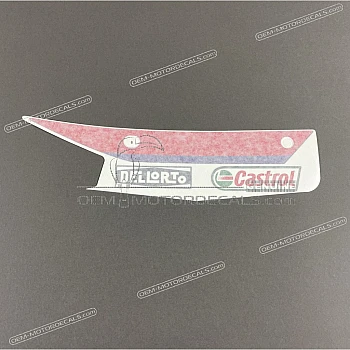 Kanzel / Oberteil Verkleidung Aufkleber, Linke Seite