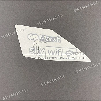 Kanzel / Oberteil Verkleidung Aufkleber, Rechte Seite