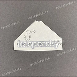 Bovenkuip sticker, rechterkant