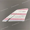 Side cowling decal, right side